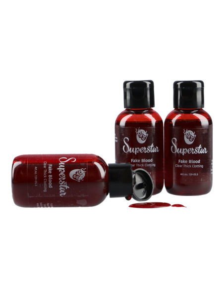 Faux sang épais Superstar® 50 ml – Rouge clair, effet caillots réaliste