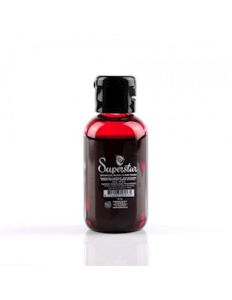 Faux sang épais Superstar® 50 ml – Rouge clair, effet caillots réaliste