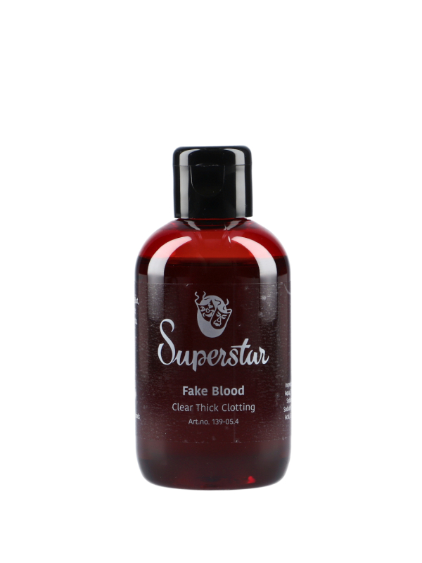 Faux sang épais Superstar® 100 ml – Rouge clair, effet coagulé professionnel