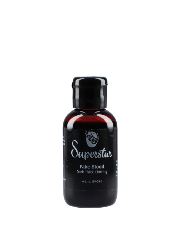 Faux sang épais foncé Superstar® 50 ml – Effet caillot réaliste Halloween