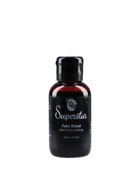Faux sang épais foncé Superstar® 50 ml – Effet caillot réaliste Halloween