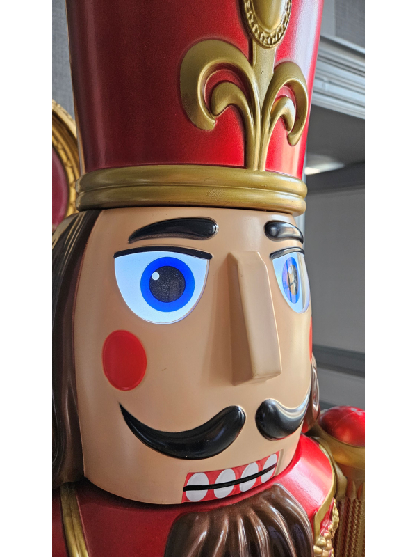 Casse-Noisette 185 cm animé - Décoration de Noël enchantée