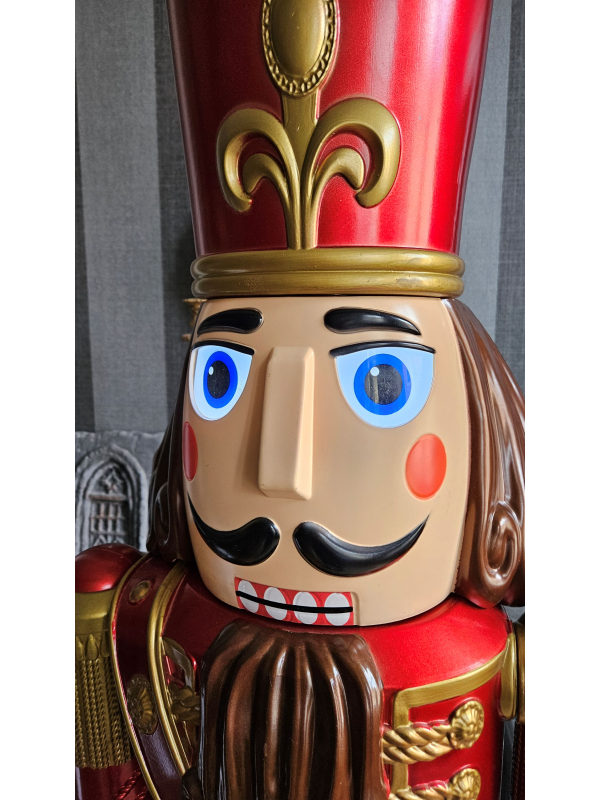 Casse-Noisette 185 cm animé - Décoration de Noël enchantée