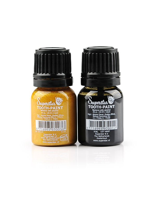 Peinture dentaire dorée – Tooth Paint Gold 9 ml Superstar®