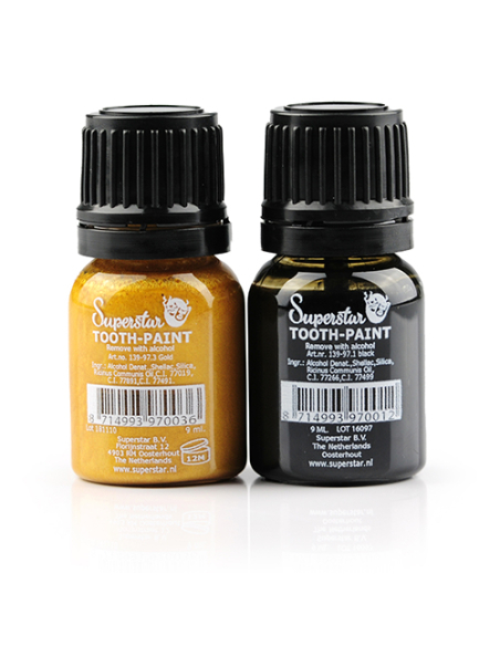 Peinture dentaire dorée – Tooth Paint Gold 9 ml Superstar®
