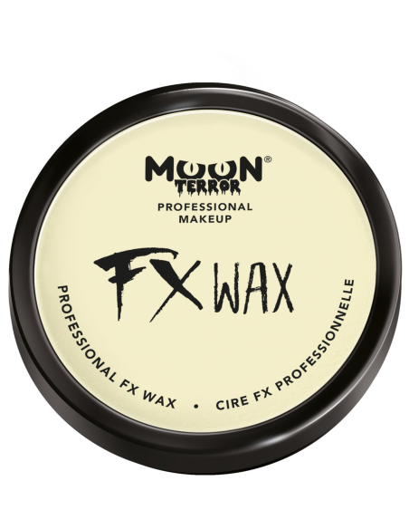 Cire FX blanche professionnelle – Moon Terror® – Maquillage SFX pour Halloween et cosplay