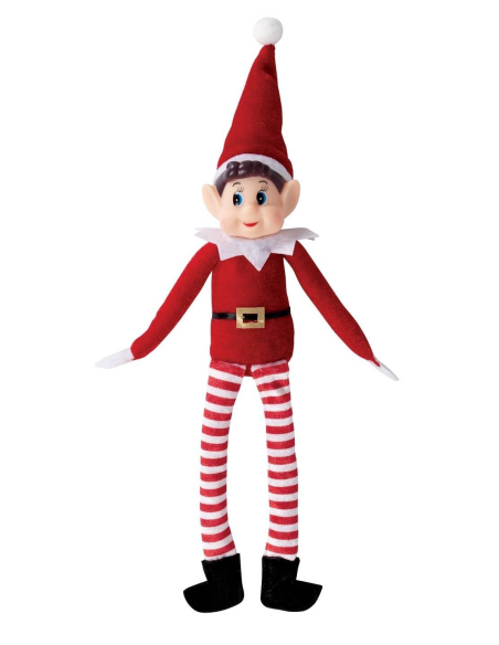 Automate Petit Lutin Farceur de Noël – 30 cm