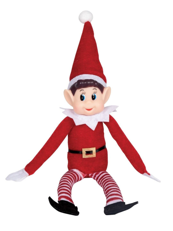 Automate Petit Lutin Farceur de Noël – 30 cm