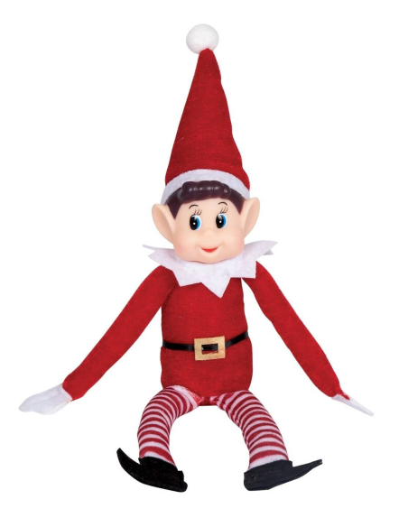 Automate Petit Lutin Farceur de Noël – 30 cm