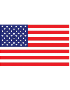 Drapeau des États-Unis – 150 x 90 cm – Accessoire déco ou patriote