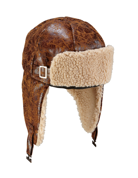 Chapka Aviateur Vintage – Style Pilote Années 40 Doublée Polaire