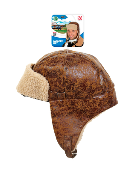 Chapka Aviateur Vintage – Style Pilote Années 40 Doublée Polaire