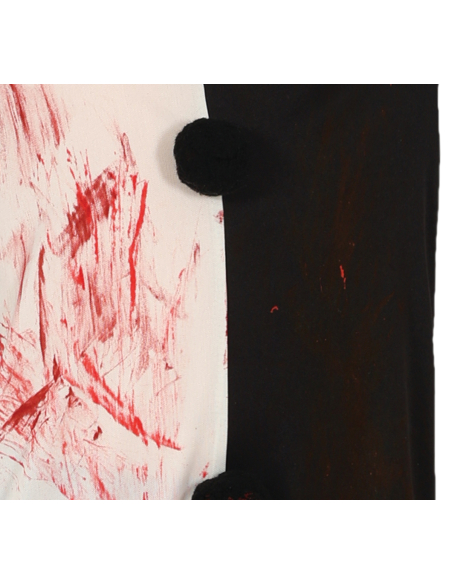 Déguisement Clown Horreur Enfant – Noir & Blanc Ensanglanté Type Terrifier
