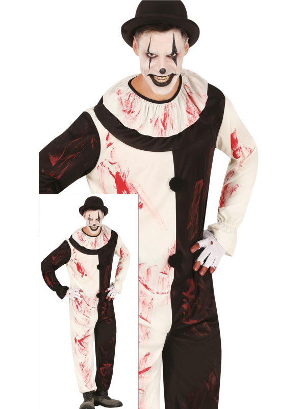 Déguisement Clown Tueur Ado – Style Terrifier 14–16 ans Halloween