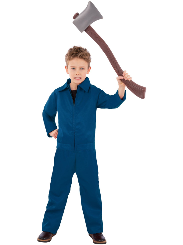 Déguisement Bleu Marine Enfant Halloween – Costume Tueur en Série