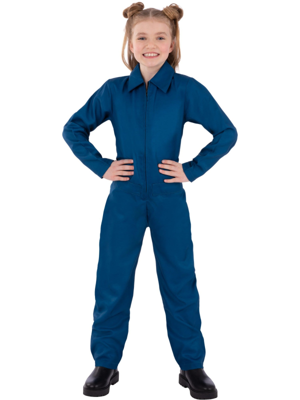 Déguisement Bleu Marine Enfant Halloween – Costume Tueur en Série