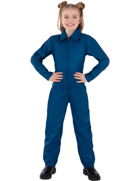 Déguisement Bleu Marine Enfant Halloween – Costume Tueur en Série
