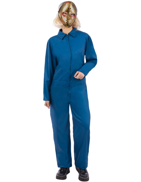 Costume Serial Killer Adulte – Bleu de Travail Halloween