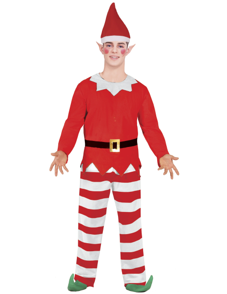 Déguisement Lutin Farceur de Noël – Homme (M/L ou XL)
