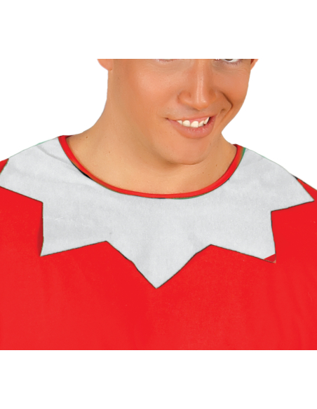 Déguisement Lutin Farceur de Noël – Homme (M/L ou XL)