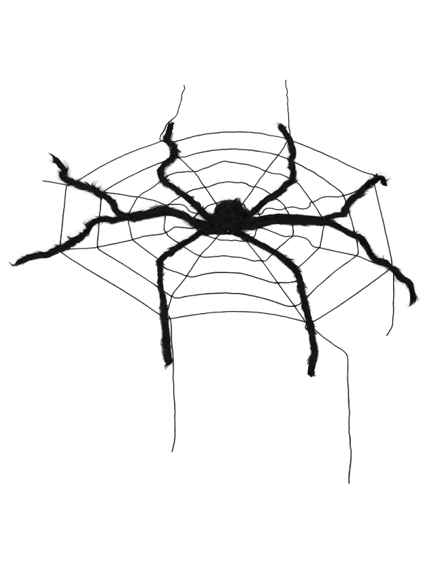 Araignée Géante XXL & Toile Terrifiante Halloween