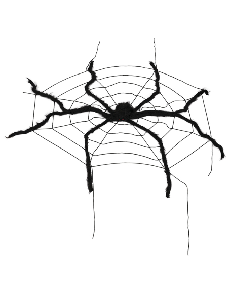 Araignée Géante XXL & Toile Terrifiante Halloween