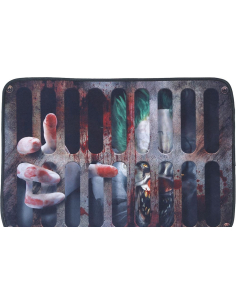 Paillasson Cirque Hanté Halloween – Clown Maléfique 60x40 cm 2