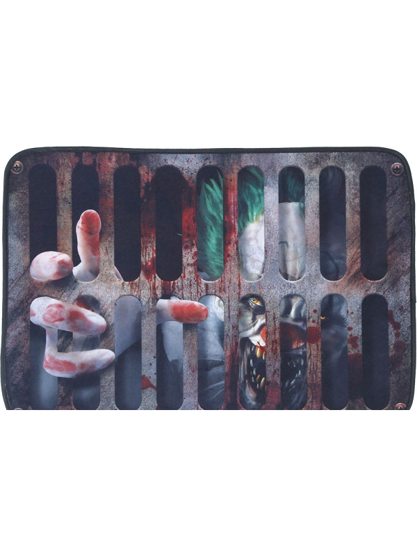 Paillasson Cirque Hanté Halloween – Clown Maléfique 60x40 cm