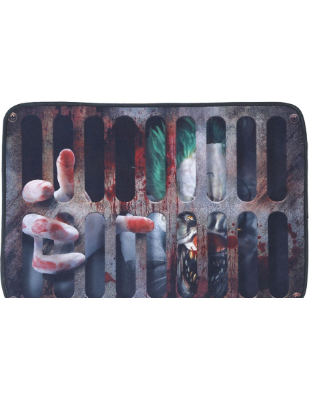Paillasson Cirque Hanté Halloween – Clown Maléfique 60x40 cm