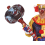 Marteau de Clown Gonflable Halloween 90 cm – Accessoire Terrifiant en PVC