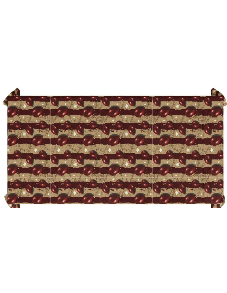 Nappe Circus de l’Horreur PVC 137×274 cm – Décoration Table & Chapiteau Halloween