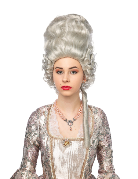 Perruque Femme XVIIIe Style Marie-Antoinette – Haute Coiffure Baroque, Théâtre & Cinéma