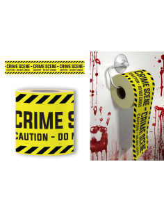 Papier Toilette Halloween “Crime Scene” – Rouleau 30 m 2 Plis