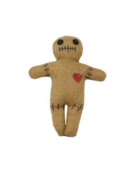 Poupée Vaudou 25 cm – Accessoire Halloween