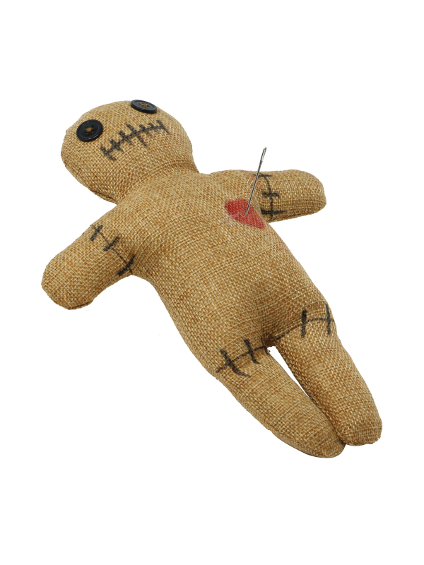 Poupée Vaudou 25 cm – Accessoire Halloween