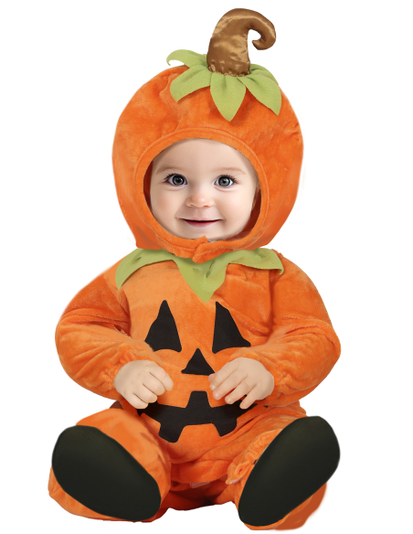 Déguisement Bébé Citrouille 18/24 mois – Combinaison & Capuche 🎃