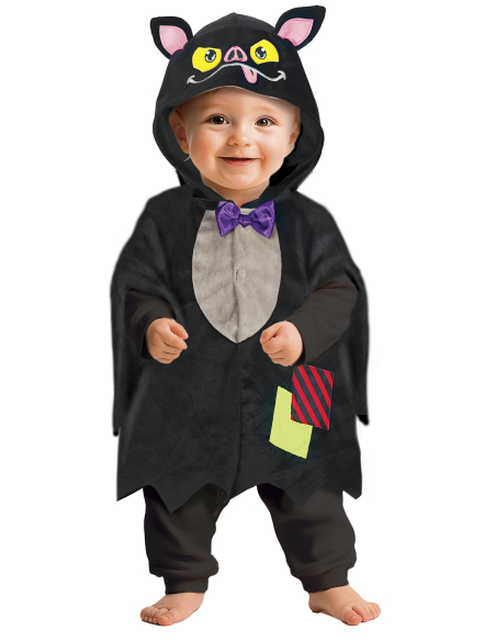 Déguisement Bébé Chauve-Souris 18/24 mois – Poncho Velours & Capuche