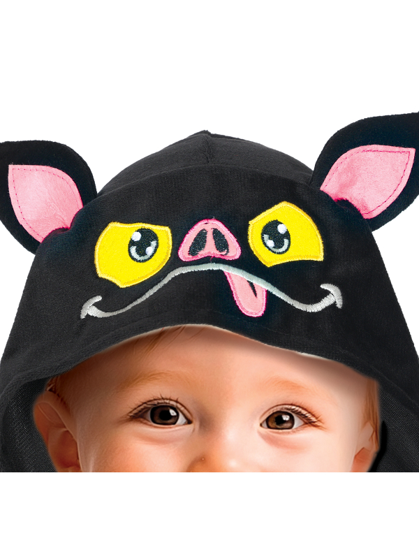 Déguisement Bébé Chauve-Souris 18/24 mois – Poncho Velours & Capuche