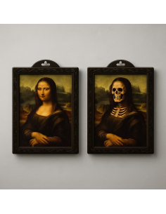 Cadre photo hologramme Halloween 23x29 cm – Décoration murale maison hantée 2