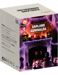 Guirlande LED Multifonction Lila 144 Lumières – Déco Lumineuse Halloween et Fêtes 2