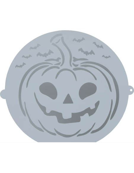 Pochoir Citrouille Halloween 25 cm – Décor de gâteau facile et réutilisable