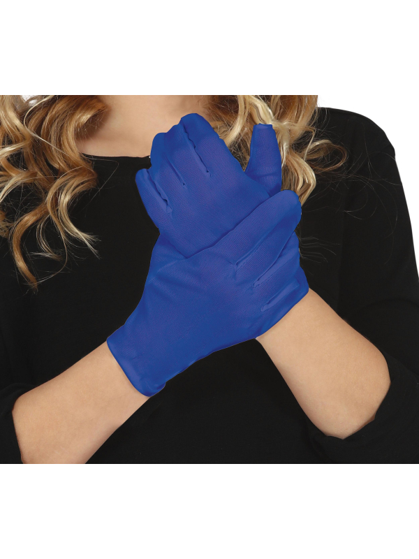 Gants Halloween Enfant – 18 cm, Taille Unique bleu