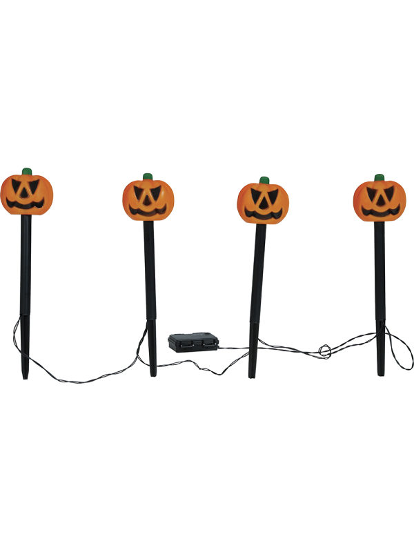 Lanternes Citrouilles Lumineuses Halloween – Décoration de Jardin Extérieur
