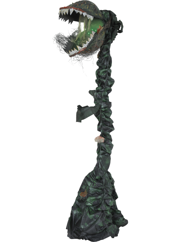 Automate Plante Carnivore Géante Halloween 190 cm – Sons, Lumière et Mouvements