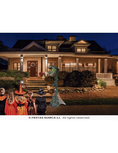 Automate Plante Carnivore Géante Halloween 190 cm – Sons, Lumière et Mouvements