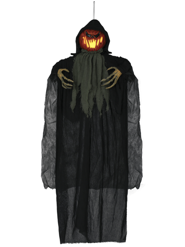 Suspension Citrouille Halloween Lumineuse 120 cm – Décoration Intérieur & Extérieur