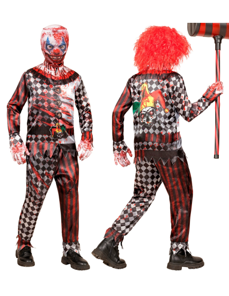 Costume Clown Méchant Enfant & Ado – Fast Costume Horreur Rapide Halloween
