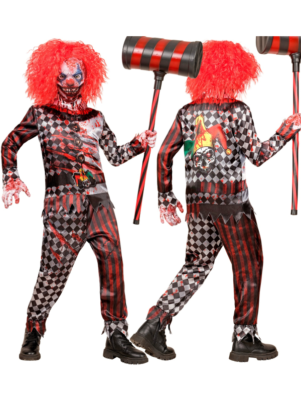 Costume Clown Méchant Enfant & Ado – Fast Costume Horreur Rapide Halloween