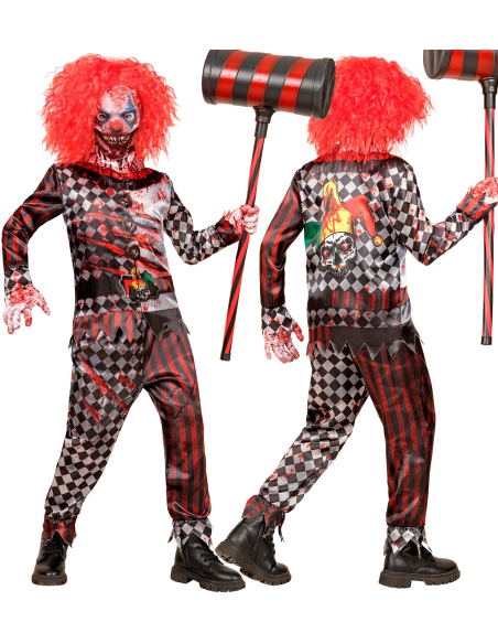 Costume Clown Méchant Enfant & Ado – Fast Costume Horreur Rapide Halloween