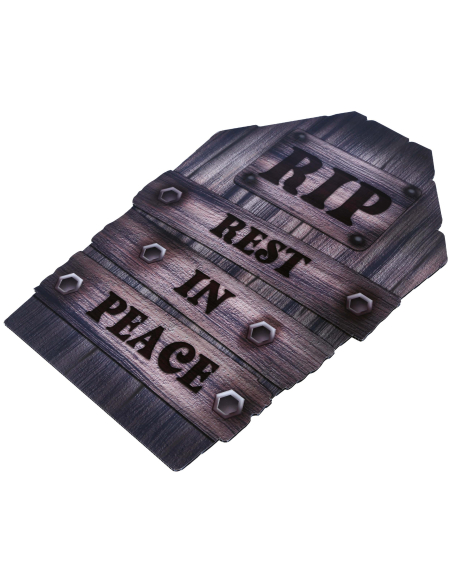 Pierre Tombale Halloween RIP – Rest in Peace en Plastique – 56 cm